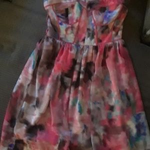 Strapless dress